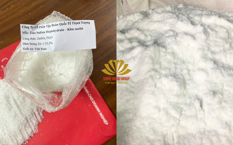 Hóa chất Thịnh vượng chuyên cung cấp số lượng lớn Kẽm sunfat chất lượng cao