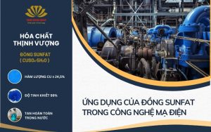 ứng dụng của đồng sunfat trong mạ điện